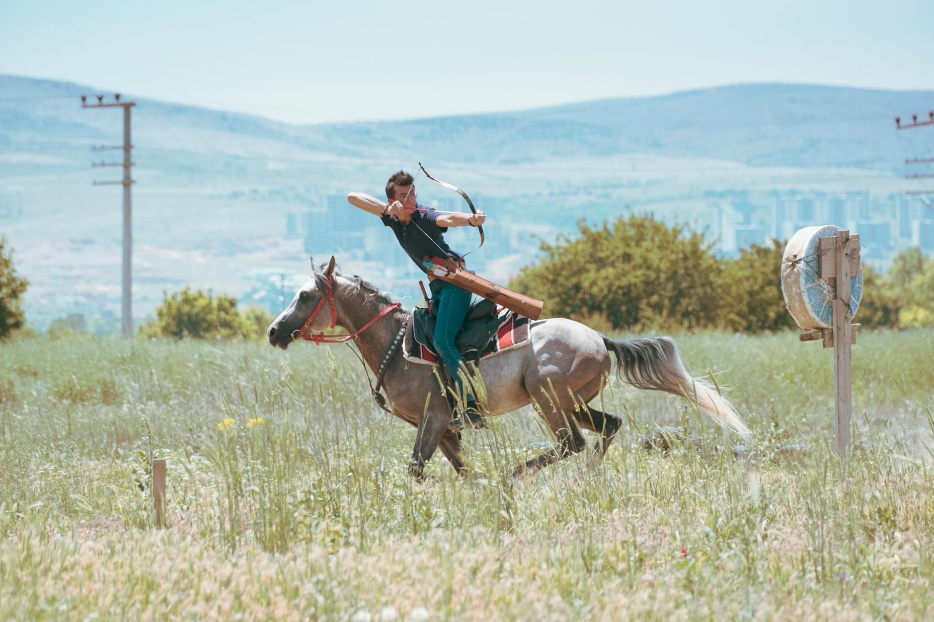 The Centre of Horseback Combat